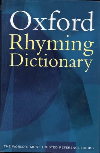 Oxford Rhyming Dictionary