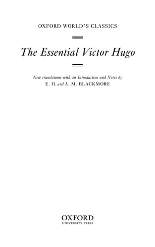 The Essential Victor Hugo (Oxford World's Classics)