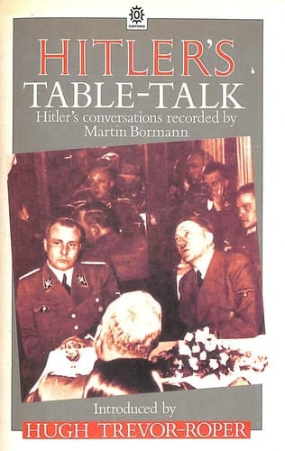 Hitler's Table Talk, 1941-1944 (English and German Edition)