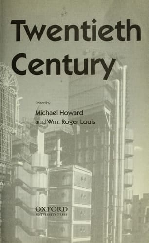 The Oxford History of the Twentieth Century