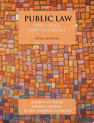 Public Law: Text, Cases, and Materials (Text, Cases, and Materials)