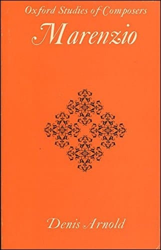 Marenzio (Oxford Study of Composers)