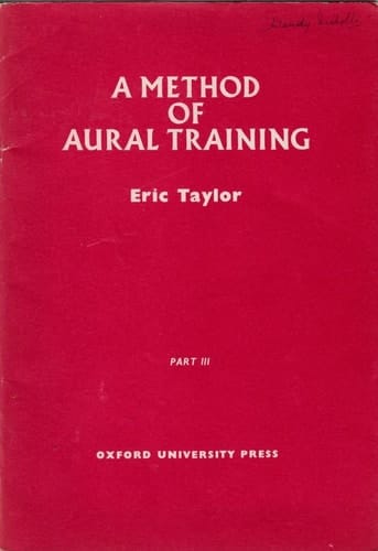 Method of Aural Training: Pt. 3