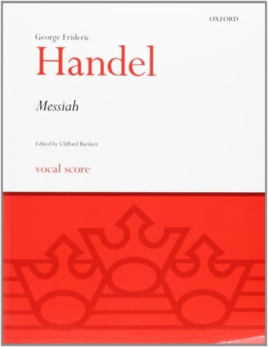 HAENDEL - El Mesias (HWV:56) para 4 Voces Solistas, Coro y Piano (Bartlett)