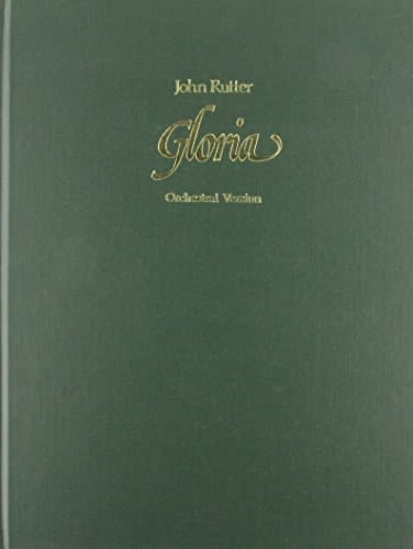 Gloria: Full score (orchestral version)