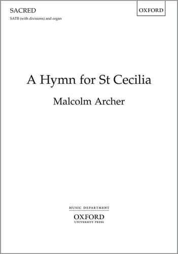 A Hymn for St Cecilia