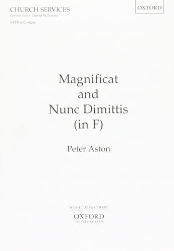 Magnificat and Nunc Dimittis (in F): Paperback