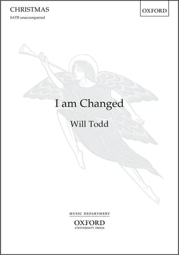 I am Changed: Vocal score