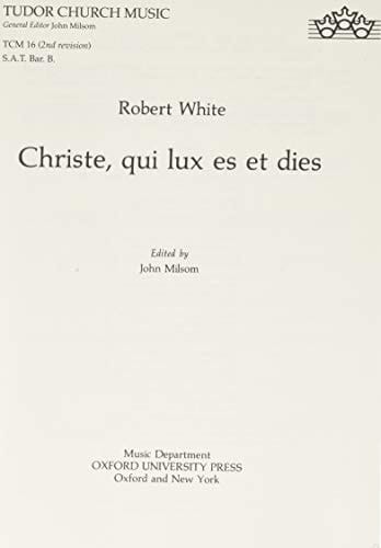 Christe, qui lux es et dies (Tudor Church Music)