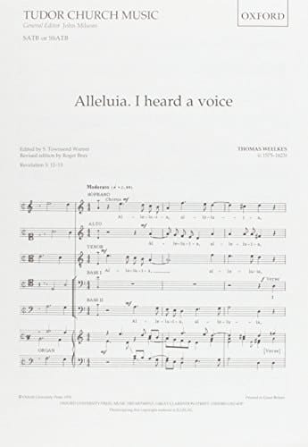 Alleluia. I heard a voice (Tudor Church Music, TCM45 (rev.))