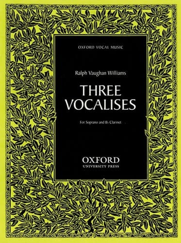 Vaughan Williams, R: Three Vocalises