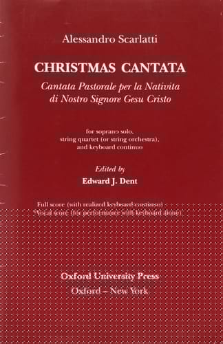 Scarlatti, A: Christmas Cantata