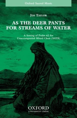 As the deer pants for streams of water: Vocal score