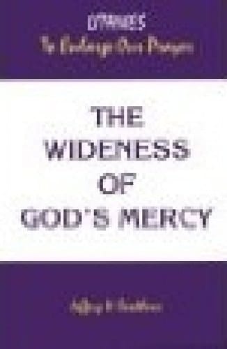 There's wideness in God's mercy (Church Music Society publications, CMSO35)