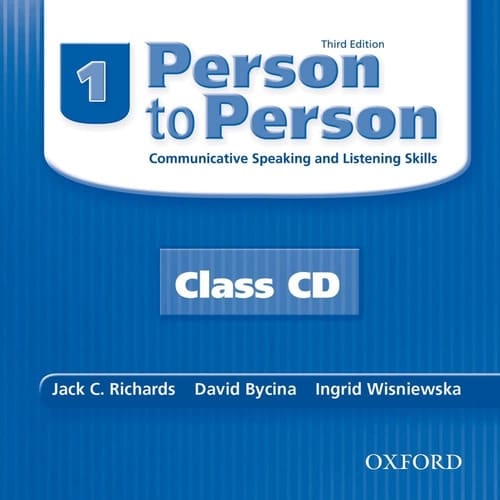 Person to Person 1 Class CDs:Communicative Speaking and Listening Skills