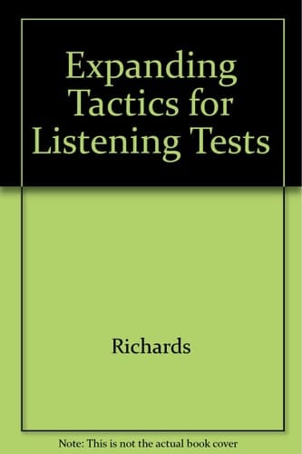 Expanding Tactics for Listening Tests