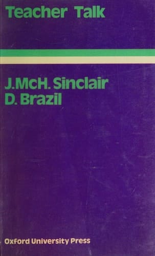 Teacher Talk an Introduction to the Language Classroom