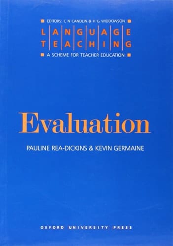 Evaluation (Language Teaching : a Scheme for Teacher Education)