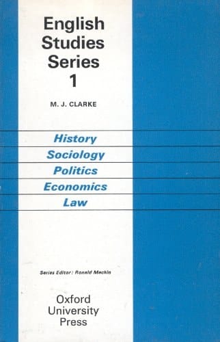History, Sociology, Politics, Economics and Law (English Studies)