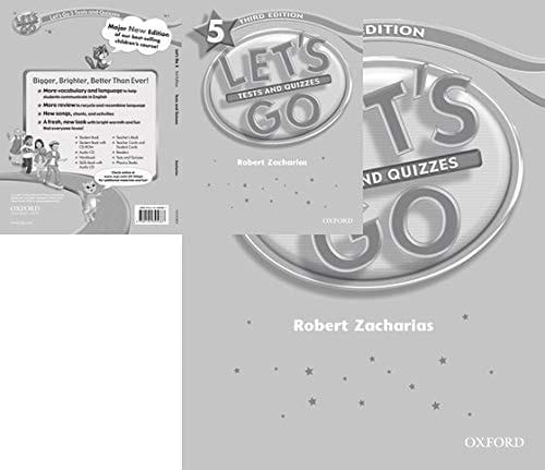 Let's Go 5 Tests & Quizzes (Let's Go Third Edition)