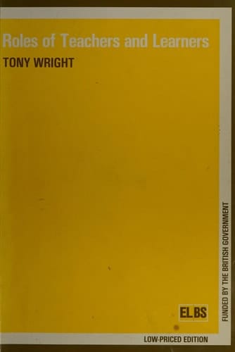 Roles of Teachers and Learners (Educational Low-Priced Books Scheme)