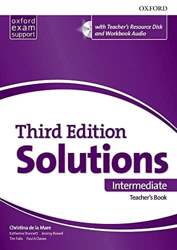 Solutions 3rd Edition Intermediate. Teacher's Book and Teacher's Resource CD-Rom
