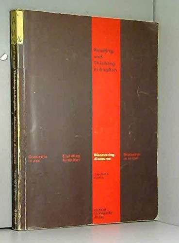 Discovering Discourse (Reading and Thinking in English)