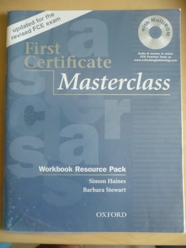 First Certificate Masterclass Workbook with out Answer key