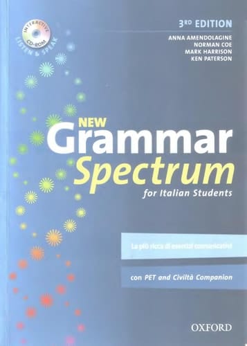 New grammar spectrum for italian students