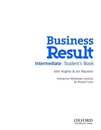 Business result: intermediate : student's book