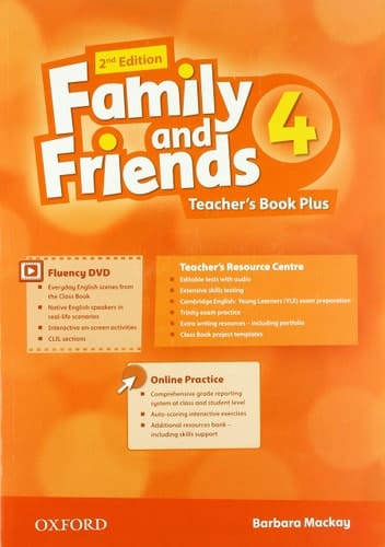 Family and Friends Level 4 Teacher's Book Plus Pack 2019 Edition