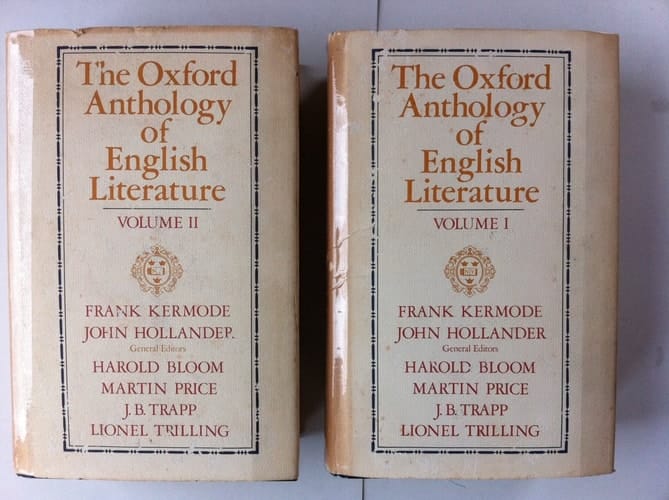 The Oxford Anthology of English Literature