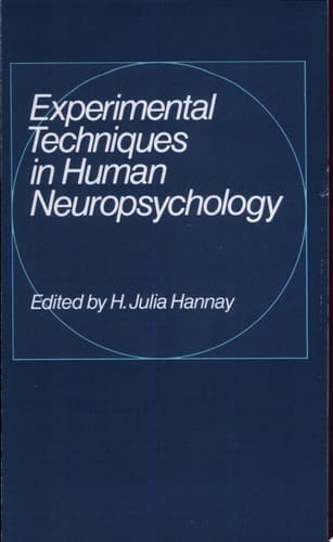 Experimental Techniques in Human Neuropsychology