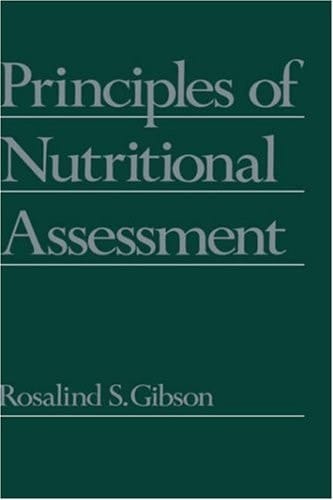 Principles of Nutritional Assessment