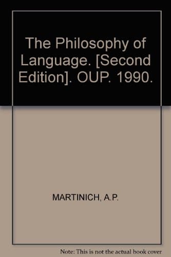 The Philosophy of Language