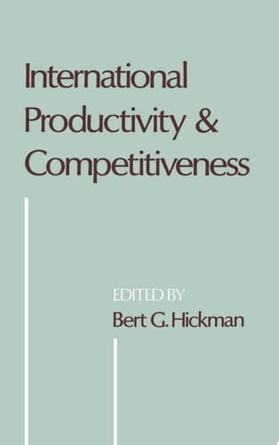 International Productivity and Competitiveness