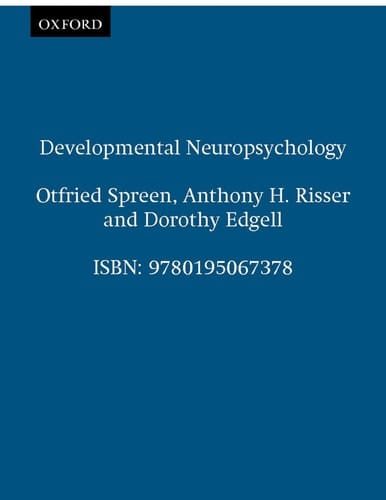 Developmental Neuropsychology