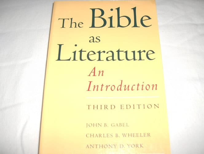 The Bible as Literature: An Introduction