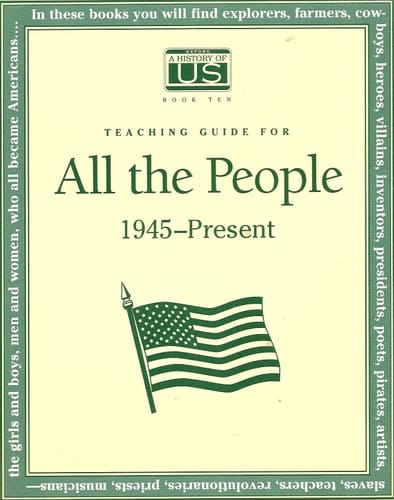 A History of US: Book 10: All the People, Teacher's Guide (A History of US, 10)