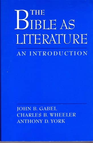 The Bible As Literature: An Introduction