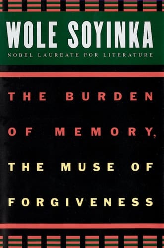 The Burden of Memory, the Muse of Forgiveness (W.E.B. Du Bois Institute)