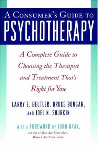 A Consumer's Guide to Psychotherapy
