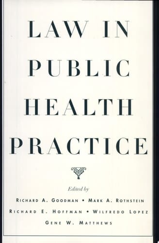 Law in Public Health Practice