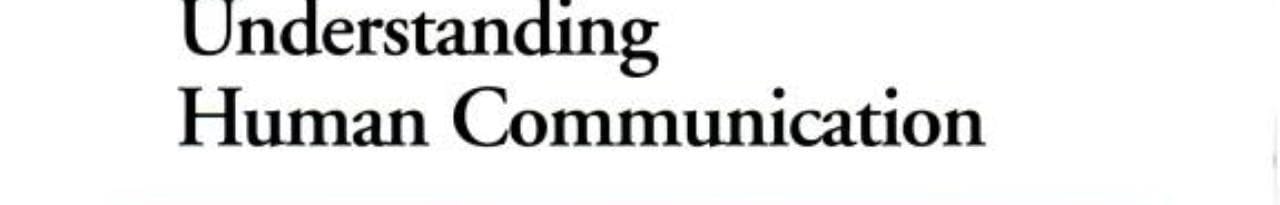 Understanding Human Communication