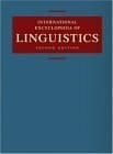 International Encyclopedia of Linguistics (Second Edition, Volume 3, MAND-SELE)