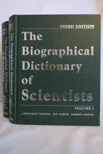 The Biographical Dictionary of Scientists: 2 Volume Set