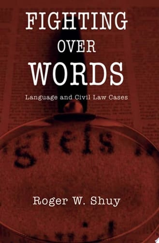 Fighting Over Words Language and Civil Law Cases