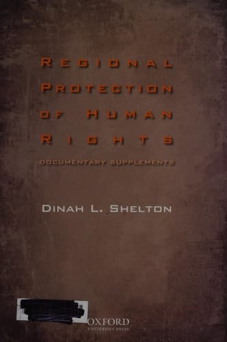 Regional Protection of Human Rights