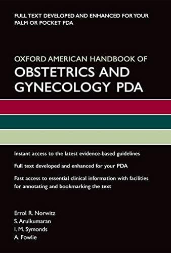 Oxford American Handbook of Obstetrics and Gynecology PDA (Oxford American Handbooks of Medicine)