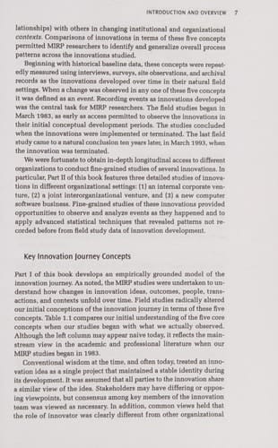 The Innovation Journey